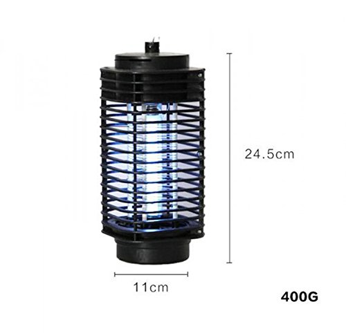 Vinmax 110V Electronic MosquitoInsect Killer Insect Zapper Lamp Trap Night-Used In Bedroom Hotel Office Warehouse-Garden Light Function