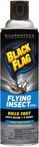 Black Flag Flying Insect Killer Aerosol Spray 18-Ounce 12-Pack