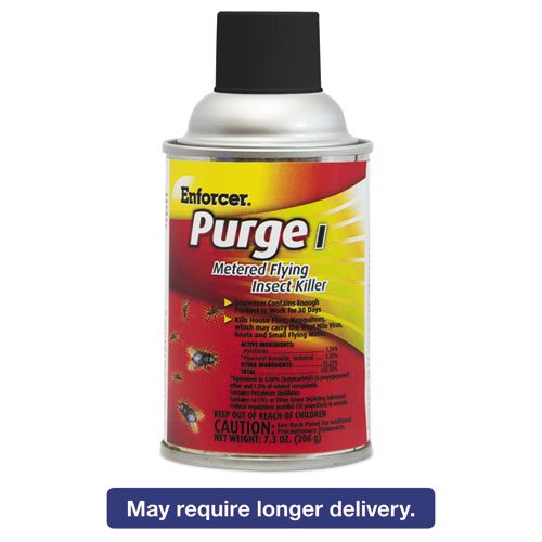 Enforcer - Purge I Metered Flying Insect Killer 73 Oz Aerosol Unscented 12Carton