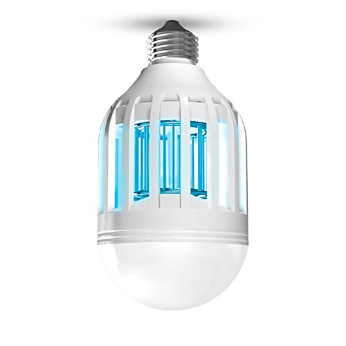 Outxpro Bug Zapper Light Bulb - Mosquito Flying Insects Wasp Moths Killer - Compatible With Common Bulb Connectors