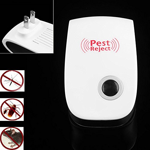 mosquito control enhanced version electronic cat ultrasonic mosquito repeller mouse repellent cockroach pests reject US Plug