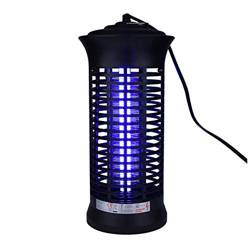 Naiflowers Electronic Mosquito Bug Zapper LED Socket Electric Lamp LED Indoor Smart Mosquito Insect Light Killer Fly Trap Bug Lamp Repellent Fly Zapper Non-Toxic No Radiation Pest Control