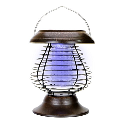 Acrato Bug Zapper Mosquito Lamp Solar Led Mosquito Killer Lamp Pest Control Outdoor Indoor Mosquito Repellent