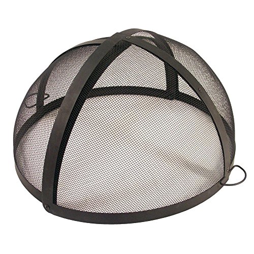 Catalina Creations Fire Pit Easy Access Spark Screen Size 40in