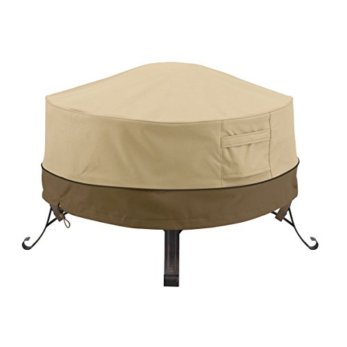 Classic Accessories 55-488-011501-00 Veranda Round Fire PitTable Cover 30-Inch