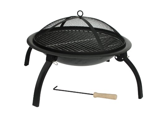 Fire Sense 22-inch Folding Fire Pit