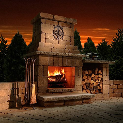 Necessories Colonial Outdoor Fireplace