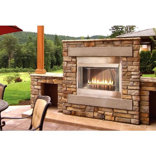 Outdoor Loft 36 inch Premium Fireplace OLP36FP72SP - Liquid Propane