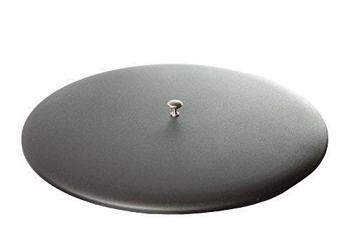 Fire Pit Fire Table Metal Cover- 22&quot - Black 100 Satisfaction Guarantee Heavy Duty Aluminum Lid