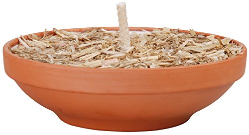 Esschert Design FF171 Fire Bowl in Terracotta Pot Large