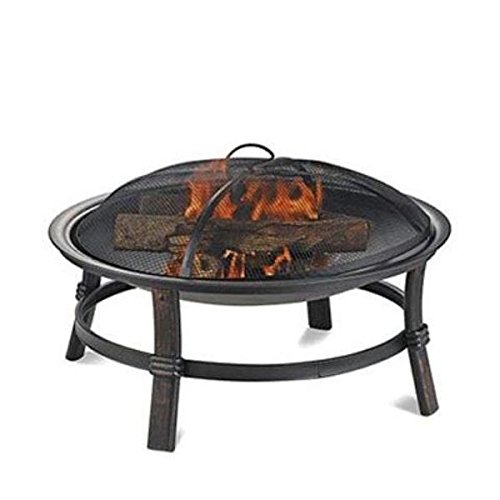 Endless Summer WAD15121MT Brushed Copper Wood Burning Outdoor Firebowl