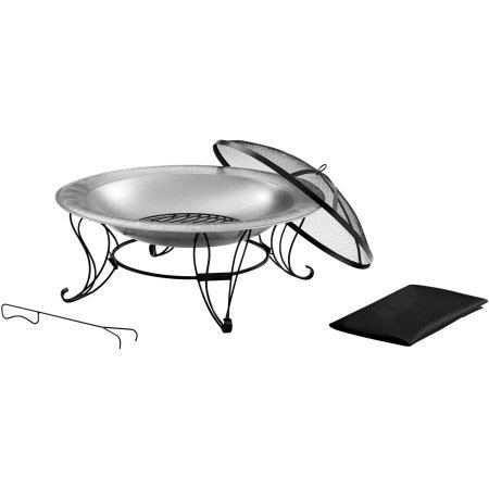 Better Homes and Gardens Stainless Steel Fire Pit 35