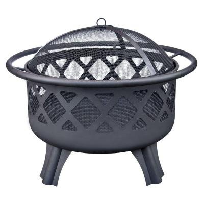 Crossfire 2950 In Steel Fire Pit With Cooking Grate