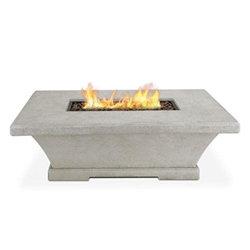 Real Flame Monaco Low Propane Fire Table in Glacier Gray