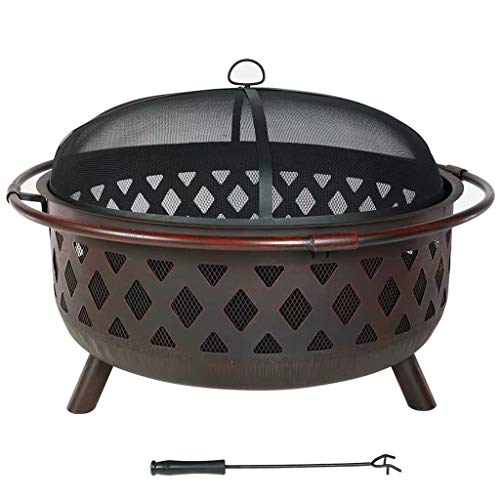 Ygo Fire Pit Fit Pits Outdoor Fireplace Firepit Bowl for Bonfire Party