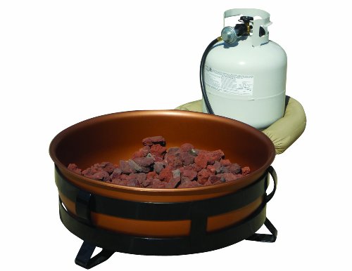 King Kooker 24cfp Portable Propane Outdoor Fire Pit With Copper Bowl