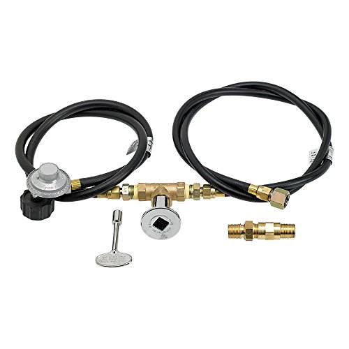 American Fireglass Propane Gas Fire Pit Connection Kit