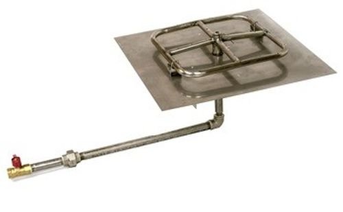 Flex Line ML 24 x 24 Square Pan Fire Pit Insert - NG