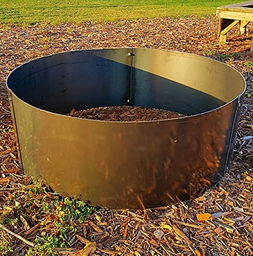 Round Steel Metal Fire Pit Ring Liner Insert 30 X 14