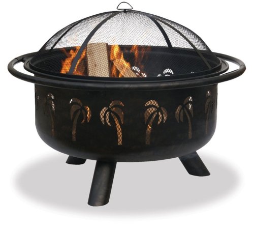 Blue Rhino WAD850SP Oil Rubbed BronzeBlack Outdoor Fire Bowl Discontinued by Manufacturer