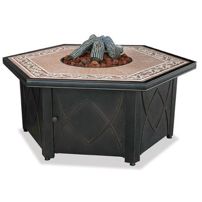 Bundle-97 LP Gas Fire Pit Table 2 Pieces