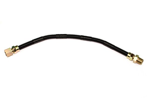Dreffco 34&quot X 18&quot Non-whistle Gas Flex Lines For Ng Or Lp Fire Pits