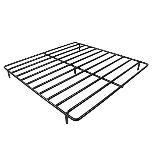 Sunnydaze Square Steel Outdoor Fire Pit Wood Grate, 36 Inches Square X 3 Inches Tall
