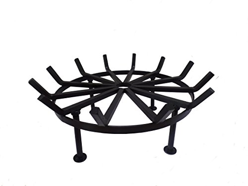 The Best Heavy Duty Spider- Grate Fire Pit Grate 28 Diam 6 Legs