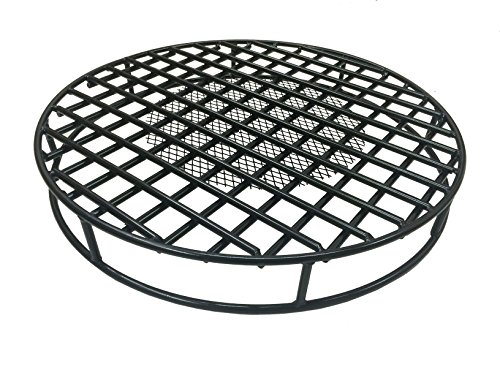 Walden Fire Pit Grate Round 295 Diameter Premium Heavy Duty Steel Grate with Ember Catcher for Outdoor Fire Pits