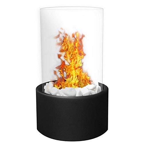Moda Flame GF307950BK Ghost Tabletop Firepit Ethanol Fireplace - Black