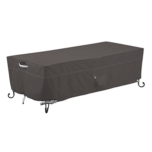 Classic Accessories Ravenna Rectangular Patio Fire Table Cover 60 Inch