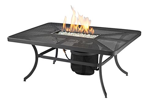 Outdoor Greatroom Nightfire Rectangular Fire Pit Table