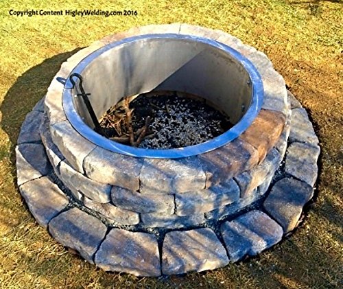 Stainless Steel Fire Pit Ring Liner 40" Diameter