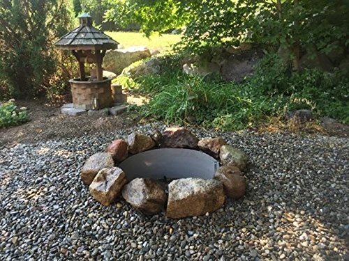 Steel Metal Fire Pit Ring Liner Insert 36&quot X 14&quot