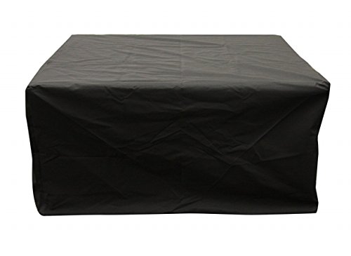 Outdoor Great Room Rectangular Vinyl Cover For Montego Crystal Fire Pit Table