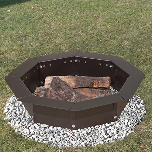 Heavy Duty Bolt-together Campfire Ring Or Fire Pit Insert Model Io-308 Park Grill - Made In The Usa -