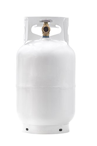 Flame King YSN011 11 Pound Steel Propane Tank Cylinder With Type 1 Overflow Protection Device Valve Great For Camping Fire Pits Heaters Grills Overlanding