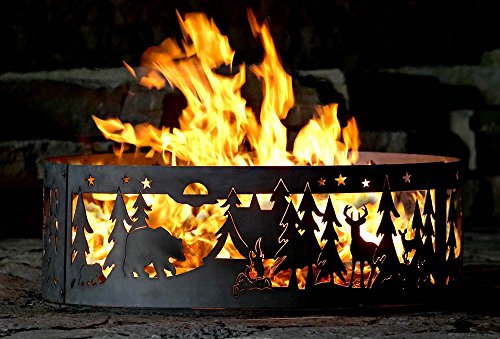 Campfire Fire Ring - Northwoods Campground 48 In Dia X 12 In H