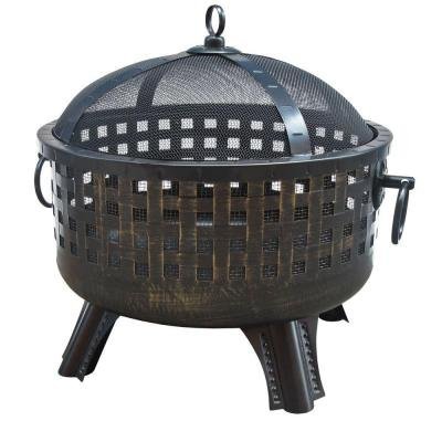 The Garden Lights Savannah Antique Bronze Fire Pit