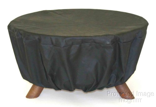 Heavy Duty Patio Fire Pit Cover - Fits Patina Landmann And Sojo Fire Pits - Firepit Cover