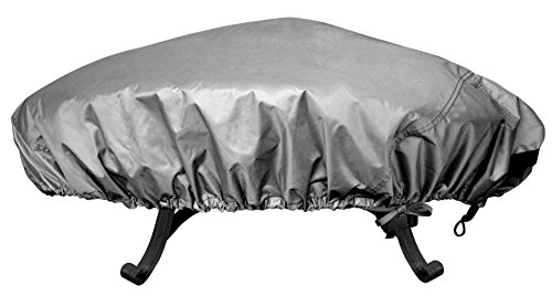 Leader Accessories Leader Accessories 100 Waterproof Heavy Duty Outdoor Patio Round Fire Pit Cover 44&quot Diameter
