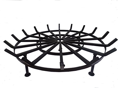 The Best Heavy Duty Fire Pit Grate 40 Diam 8 Legs