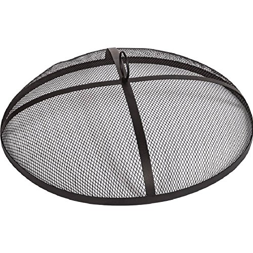 Alpine Flame 19-inch Mesh Fire Pit Spark Screen - Round