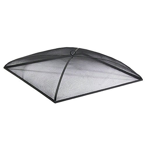 Sunnydaze 30-Inch Square Fire Pit Spark Screen
