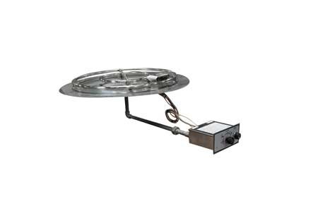 FPPK30 30in Flat Pan Manual SparkFlame Sensing Firepit Insert