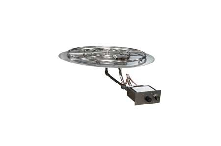 FPPK36 36in Flat Pan Manual SparkFlame Sensing Firepit Insert