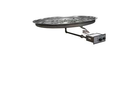 FPPK37 37in Bowl Pan Manual SparkFlame Sensing Firepit Insert