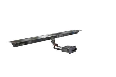 FPPK60-TRGH 60in Linear Trough Manual SparkFlame Sensing Firepit Insert