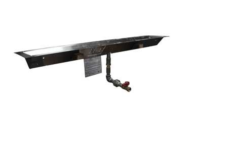 MLFPK36-TRGH 36in Linear Trough Match Lit Firepit Insert