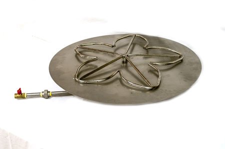 PENTA18MLFPK 18in Flat Pan with Penta Burner Match Lit Firepit Insert